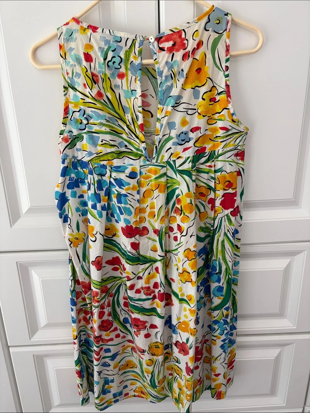 Zara Floral Mini Dress – Multicolor